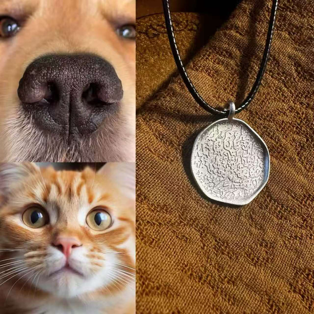 Pet Nose Print Necklace
