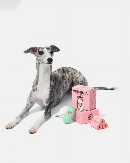 Flora Poop Bags & Dispenser Set