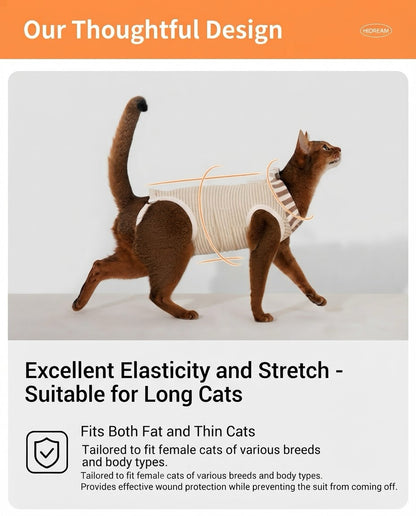 Anti-Escape Cat Recovery Suit
