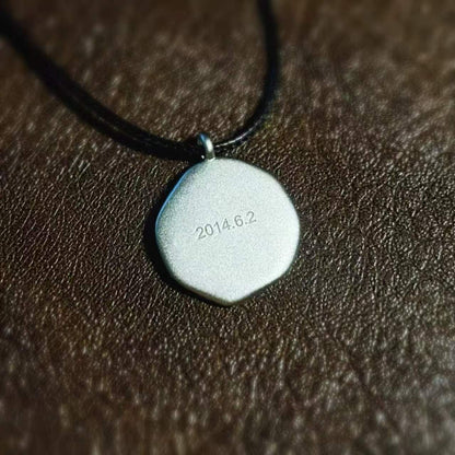 Pet Nose Print Necklace