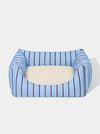 Mist And Merlot Pet Sofa - Cream & Stripes