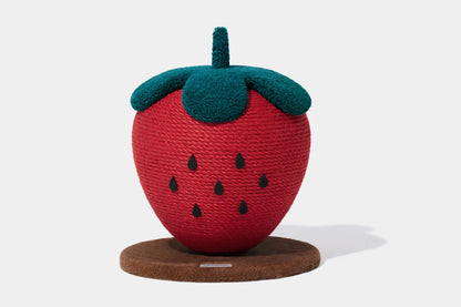 Strawberry Cat Scratching Ball