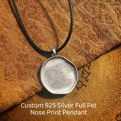 Pet Nose Print Necklace